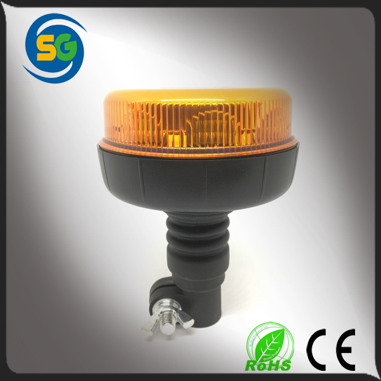 Rotating LED beacon light